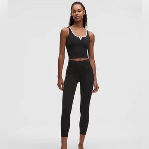 Lululemon Align Notched-Neck Tank & Matching Bottoms Set